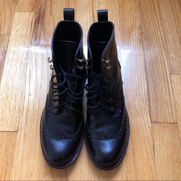 rag & bone Cozen brogue combat boot - Picture 3 of 5